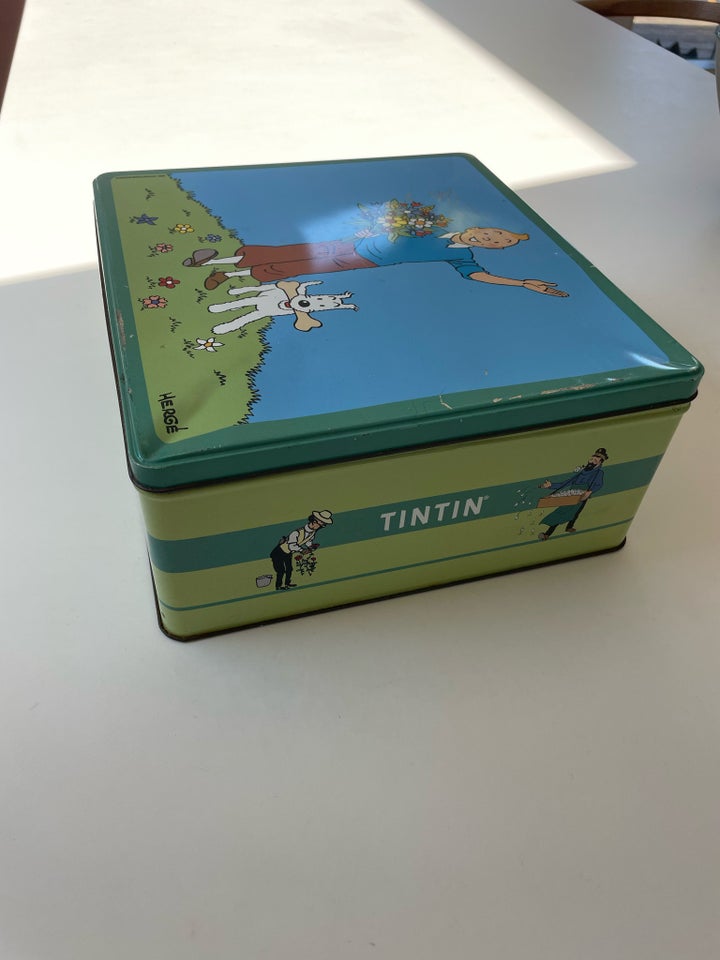 Tintin dåse Vintage tintin