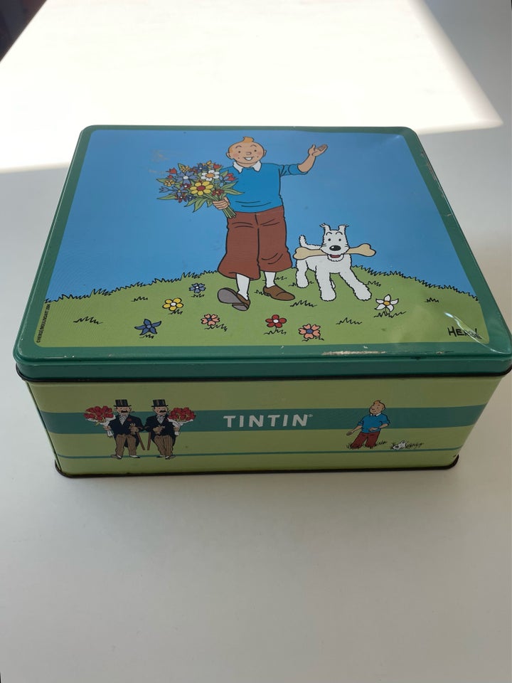 Tintin dåse Vintage tintin