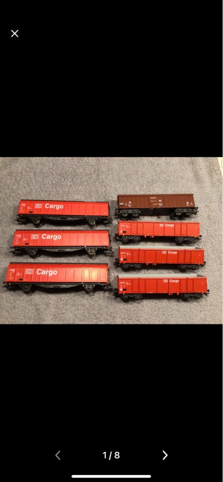 Modeltog, Märklin DB Cargo vogne,