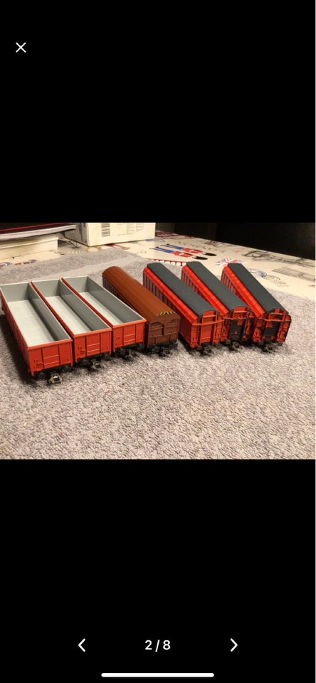 Modeltog, Märklin DB Cargo vogne,