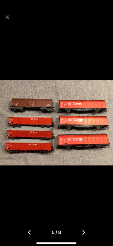 Modeltog, Märklin DB Cargo vogne,