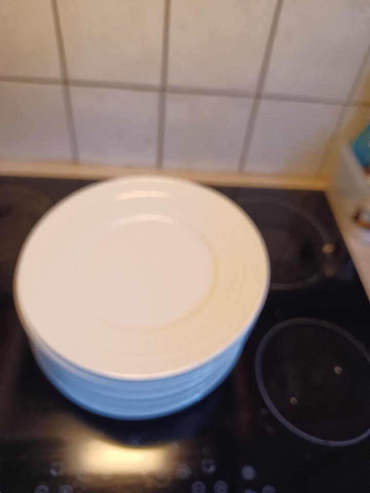 Porcelæn Hvid vifte