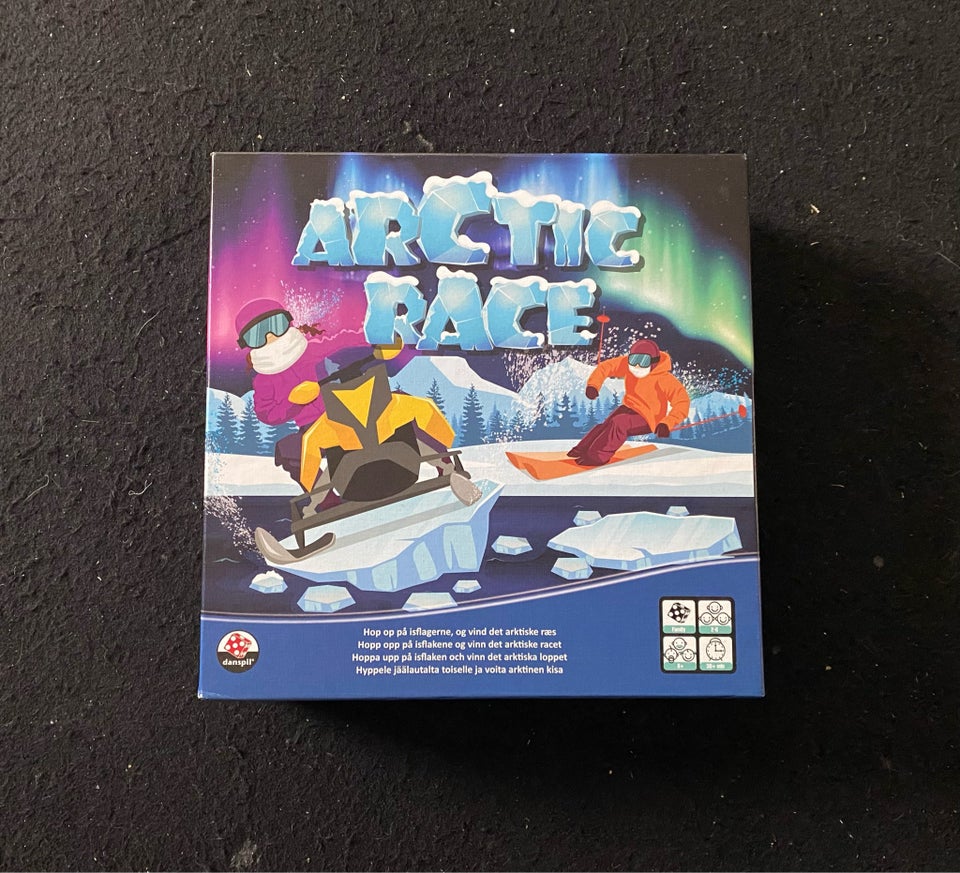 Arctic Race Brætspil, brætspil