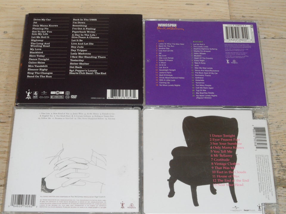 PAUL McCARTNEY: 14 CD MED PAUL