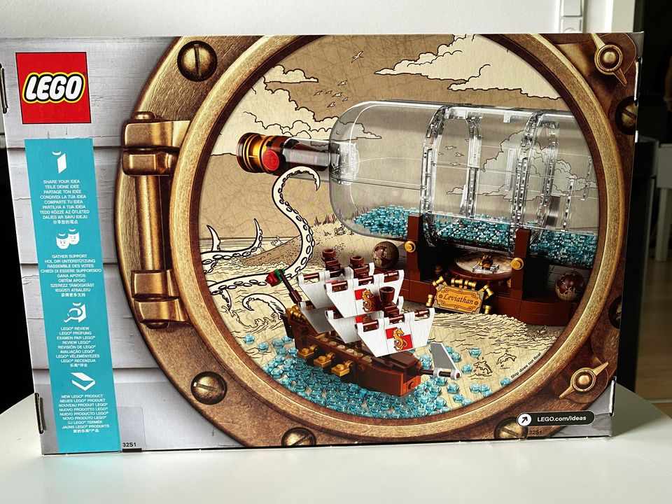 Lego Ideas, LEGO Ship in a Bottle