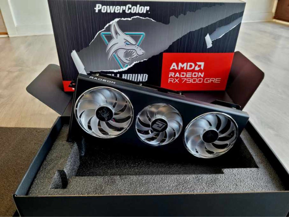 Powercolor RX 7900 GRE, Perfekt