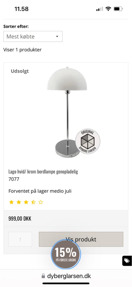 Lampe DybergLarsen