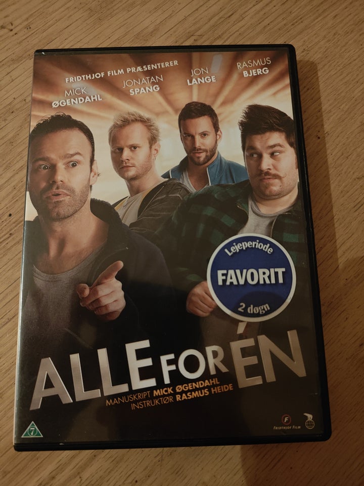 Alle For Én DVD komedie