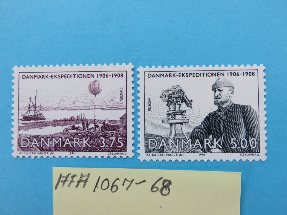 Danmark, postfrisk, AFA 1067/68