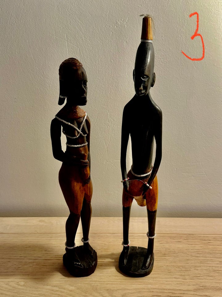 Træfigurer Afrikanske