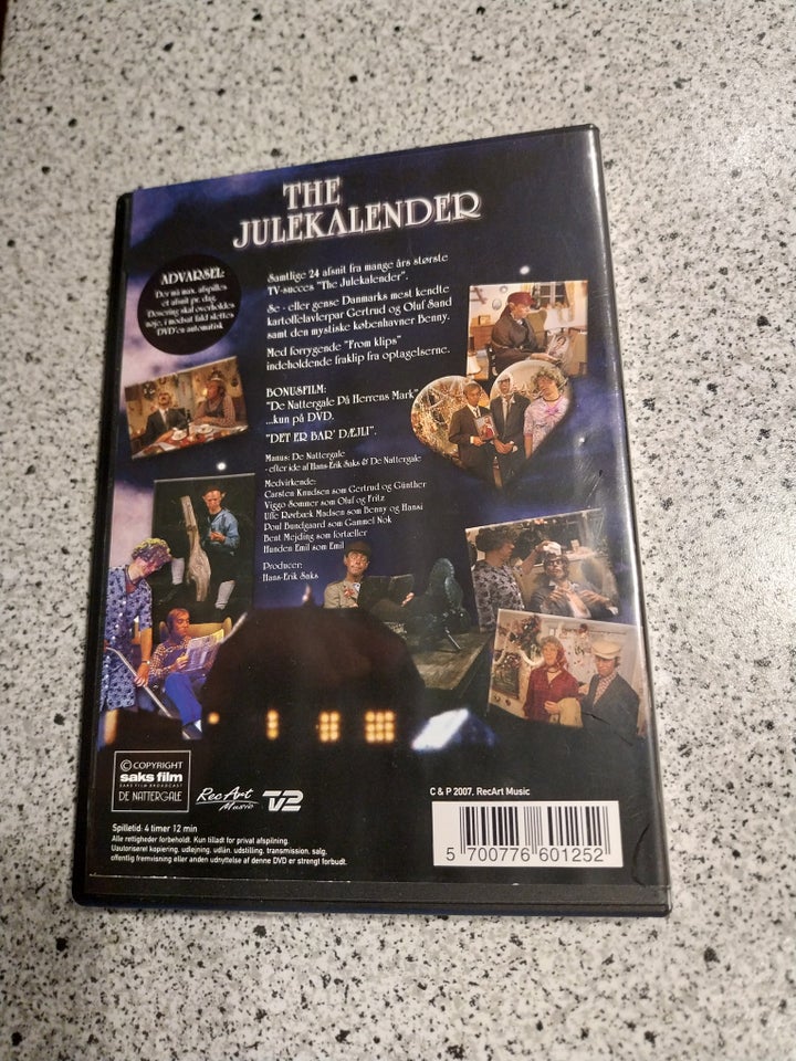 THE JULEKALENDER, DVD,