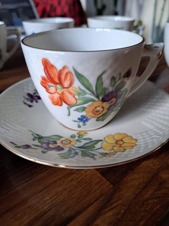 Porcelæn B &amp; G kaffestel B &amp; G