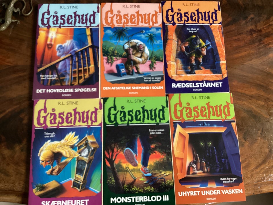 Gåsehud RLSTINE Bogsamling