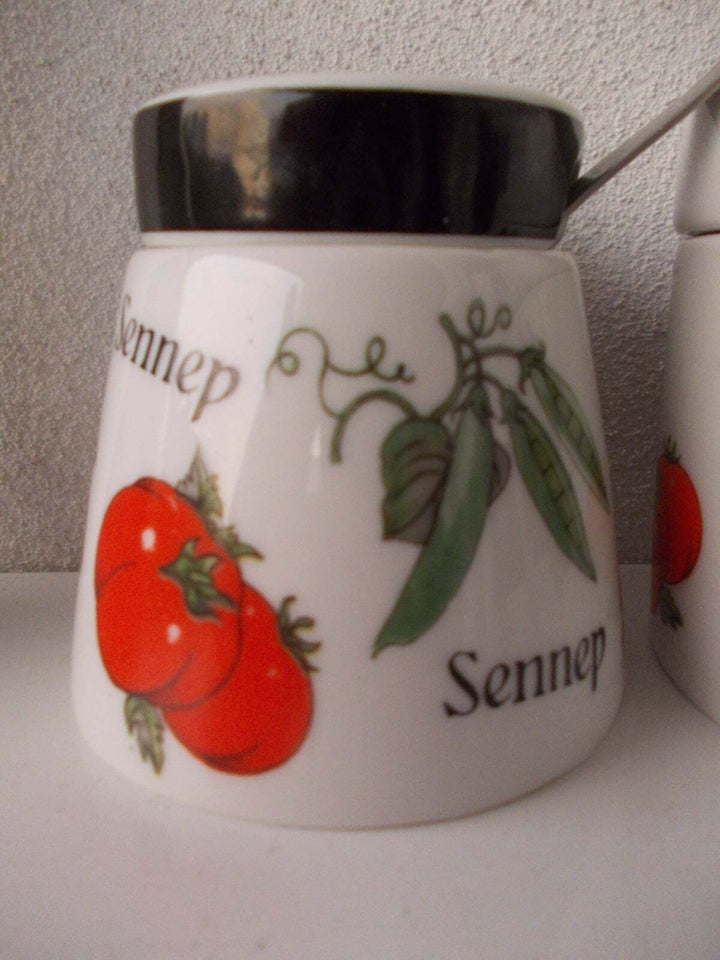 Porcelæn Salt/peber mm Gerold