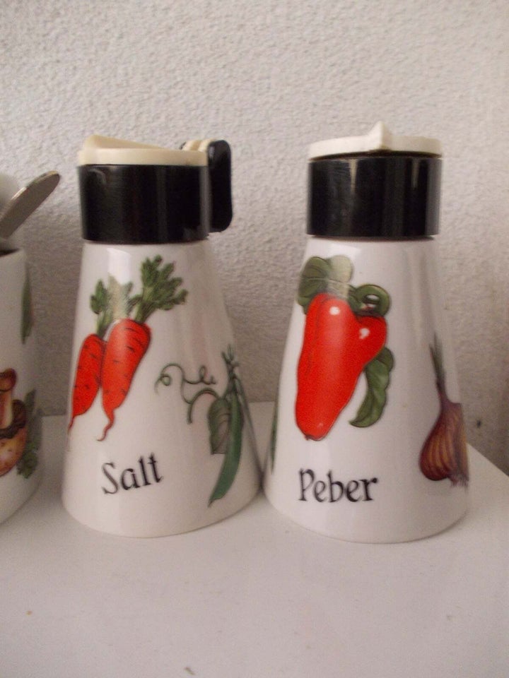 Porcelæn Salt/peber mm Gerold