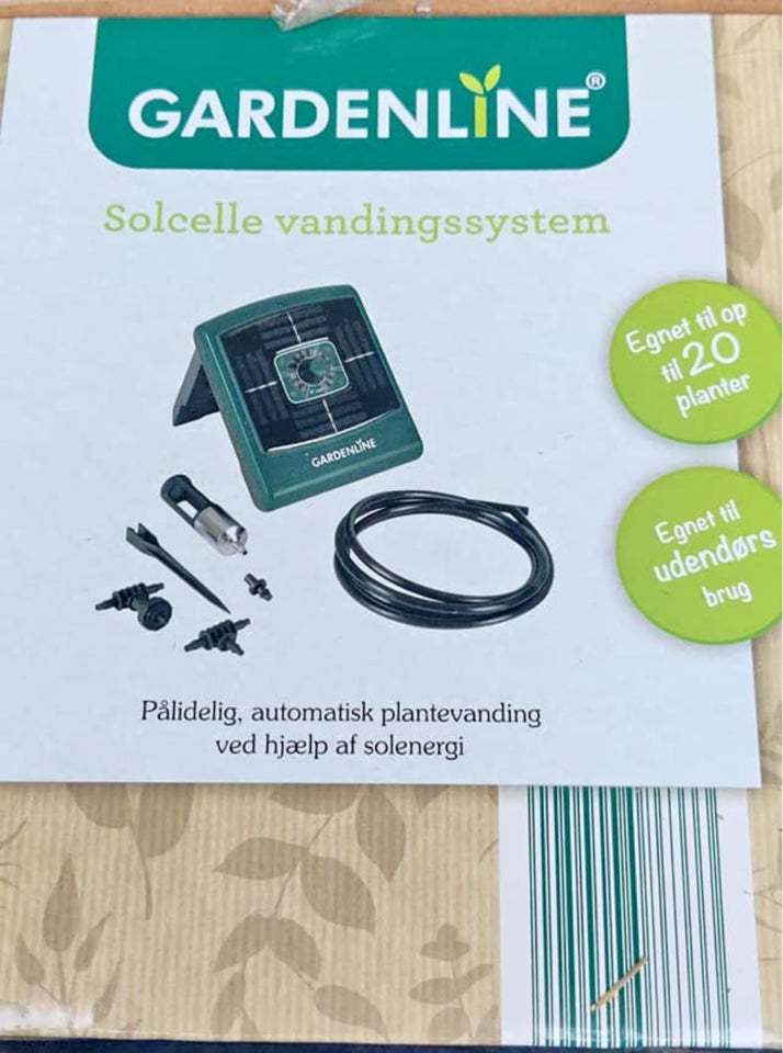 Andet, Solcelle vandingssystem