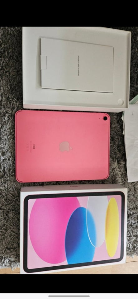 iPad 10, 64 GB, sort