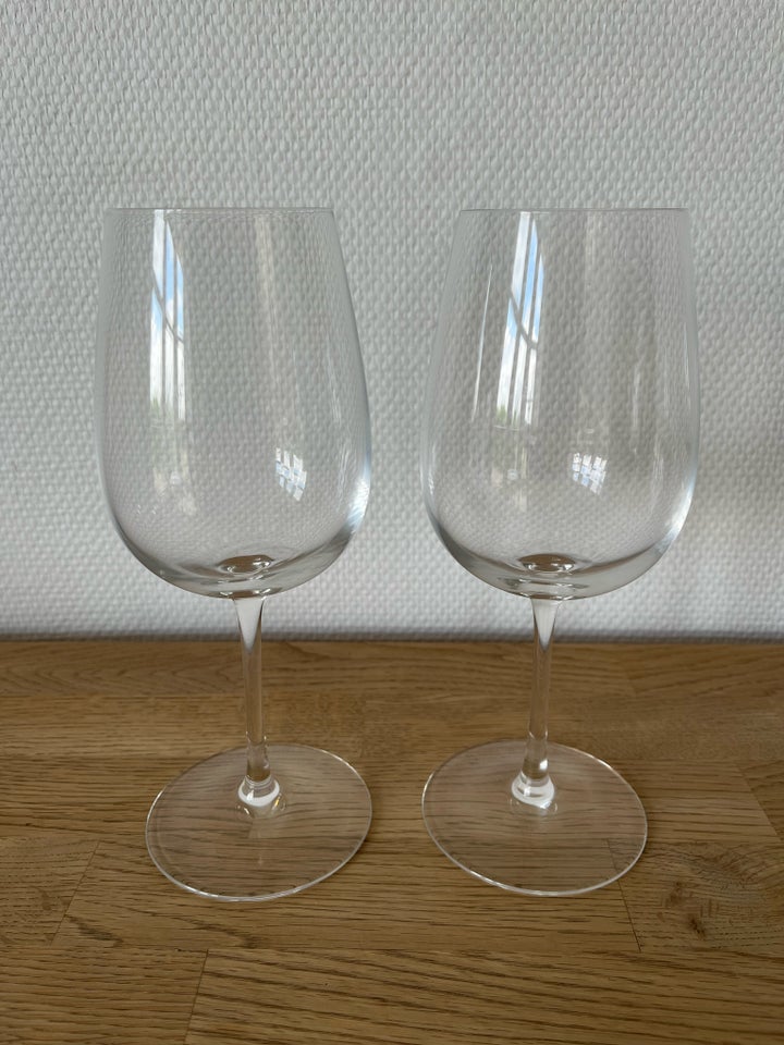 Glas 2 rødvinsglas + 4