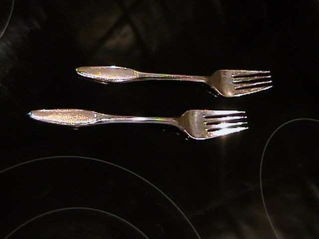 Sølvtøj 2 Frokost gafler