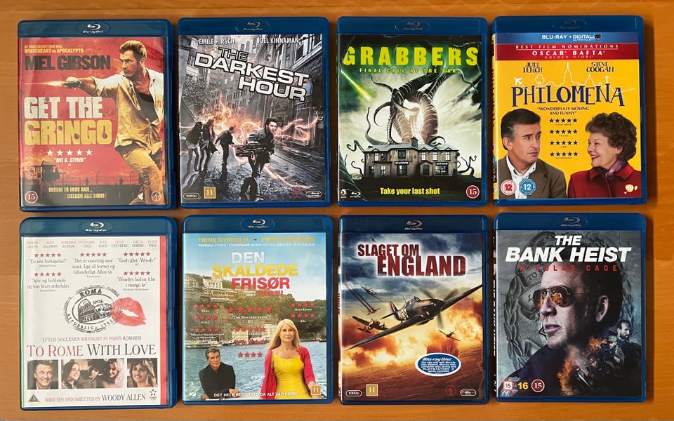 Bluray film, Blu-ray, andet