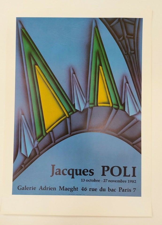 Galerie Maeght plakat Jacques