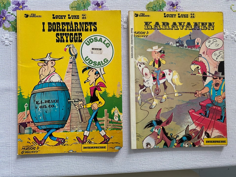 Lucky Luke (8 hæfter) Morris