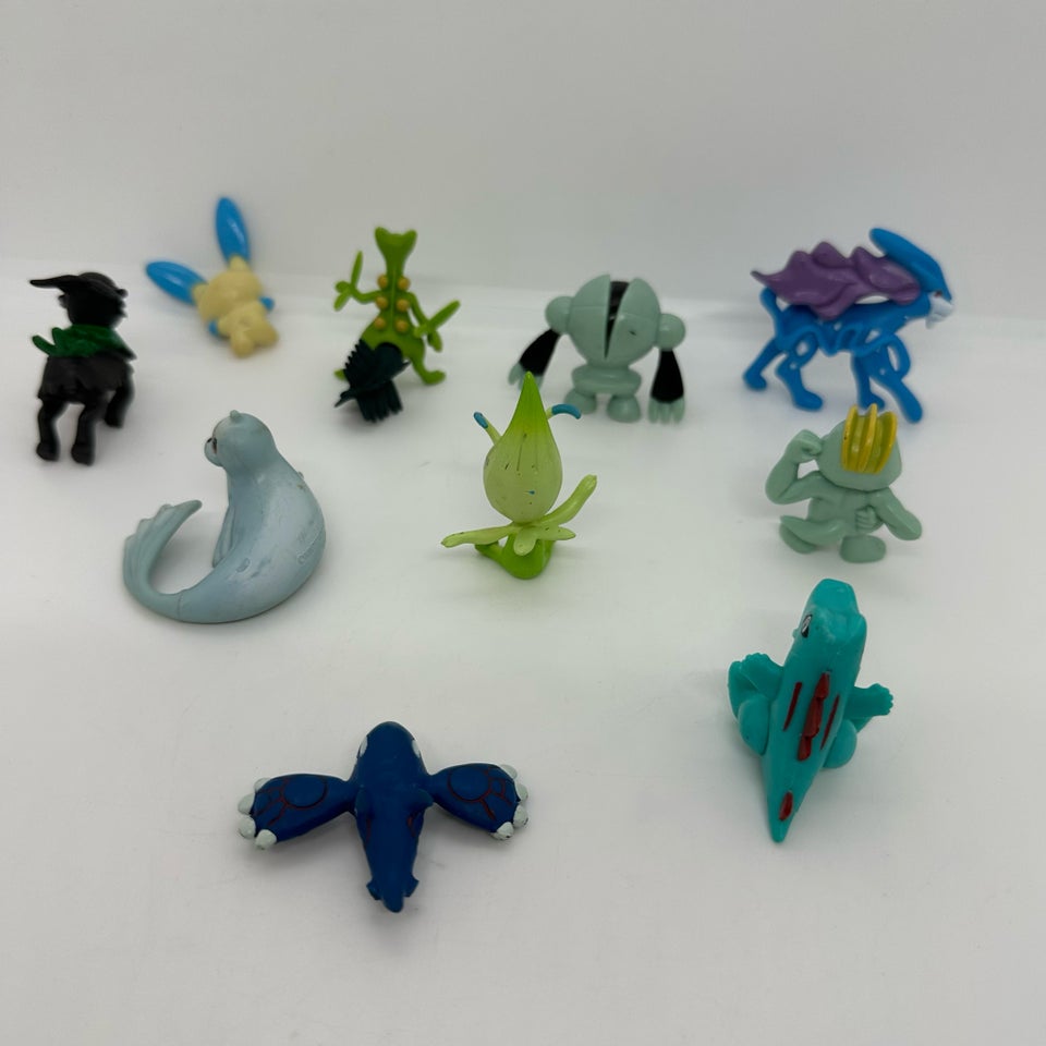 Samlekort, 10 stk pokemonfigurer