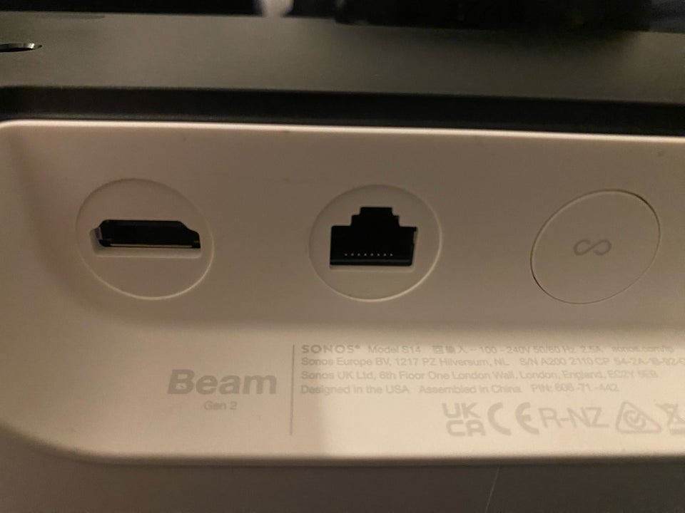 5.1 højttalersæt, Sonos, Beam - One