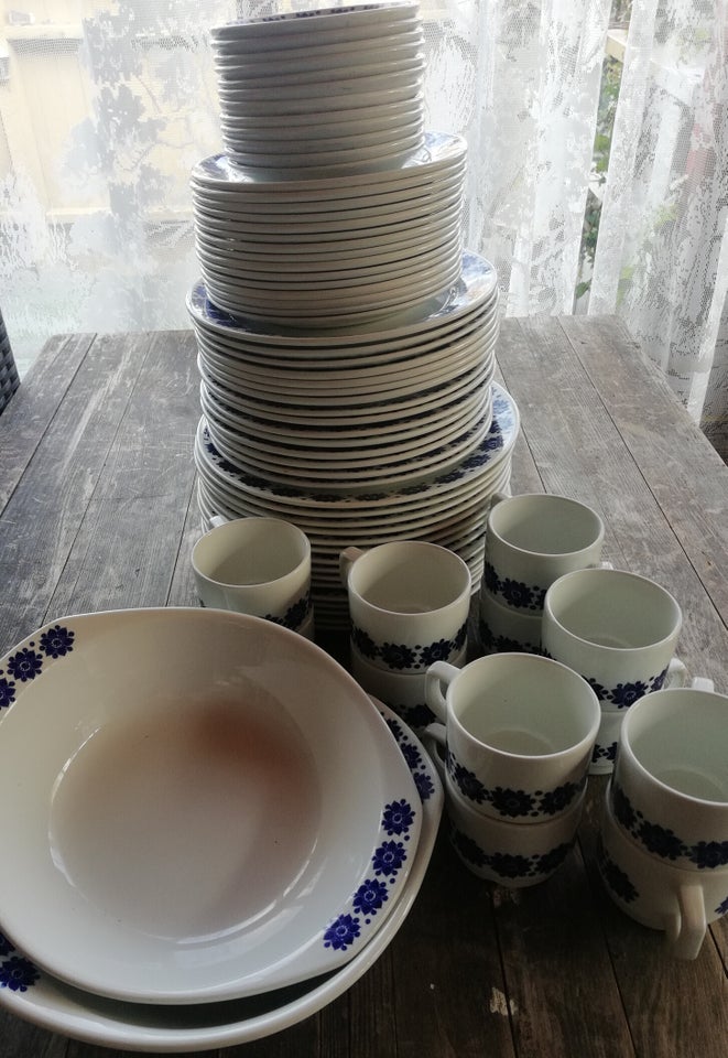 Porcelæn, Spise/kaffe stel,