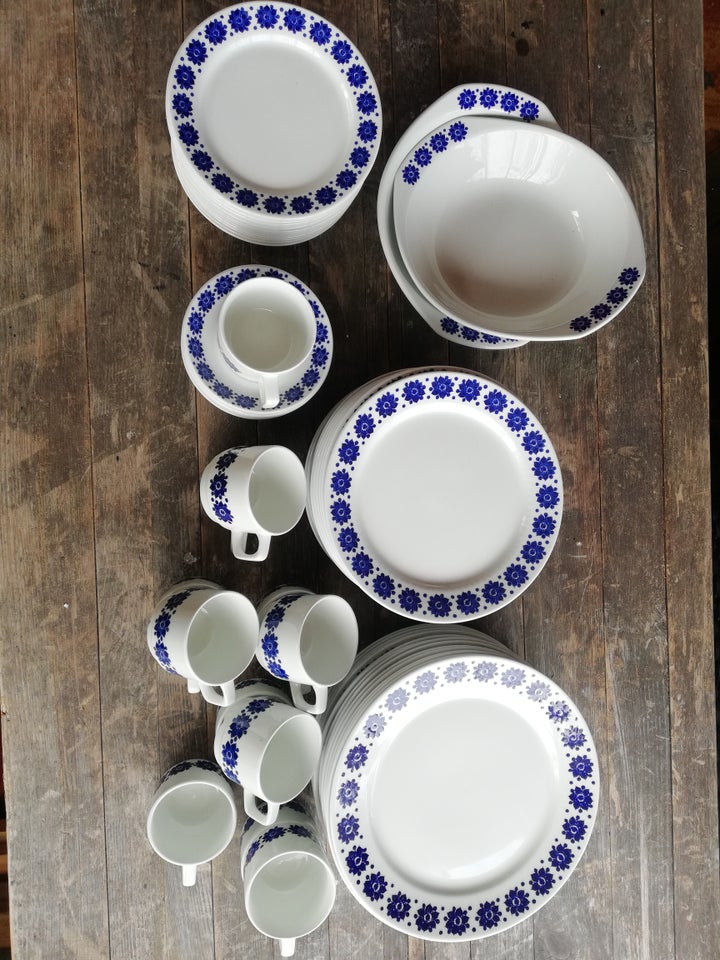 Porcelæn, Spise/kaffe stel,