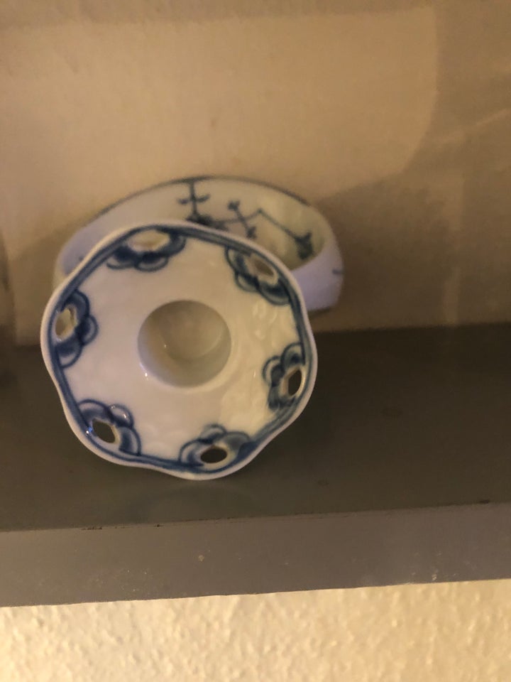 Porcelæn Lysestage Bing og