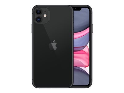 iPhone 11, 128 GB, sort