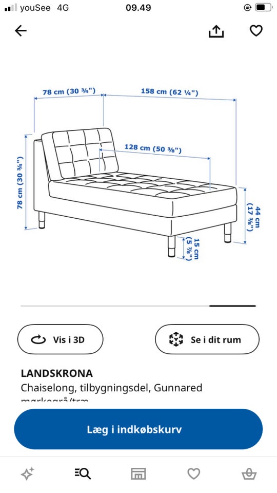 Chaiselong IKEA