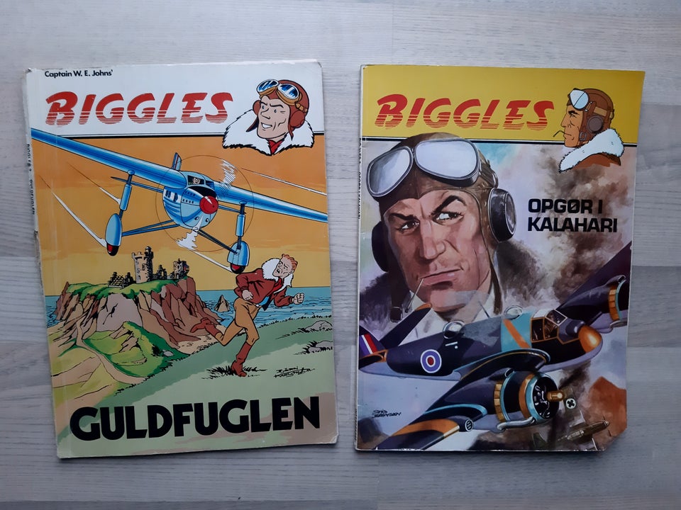 Biggles, Tegneserie