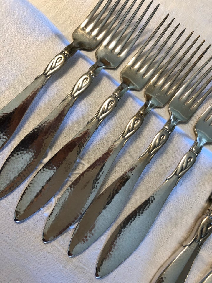 Sølvtøj Knive og gafler Ukendt