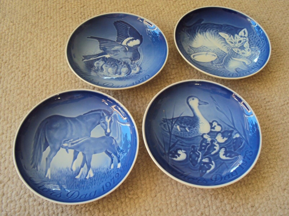 Porcelæn Morsdags-platter