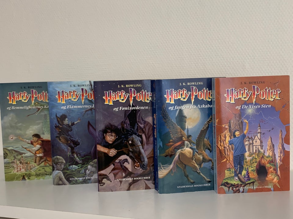 Harry Potter 1-5, J.K. Rowling,