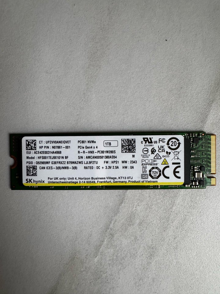 Sk hynix, 1000 GB, God