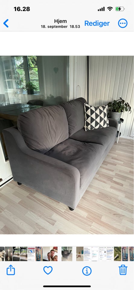 Stor lækker blød sofa