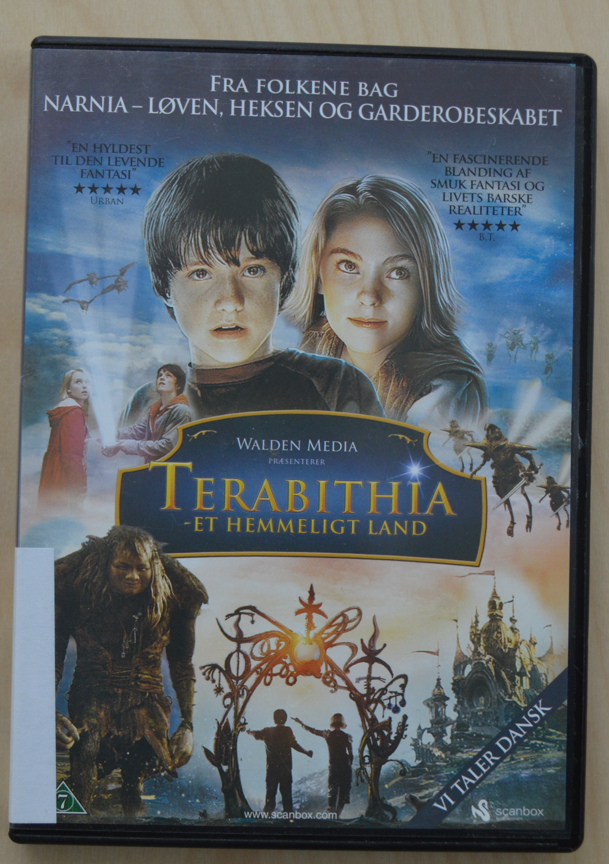 Terabithia et hemmeligt land, DVD,