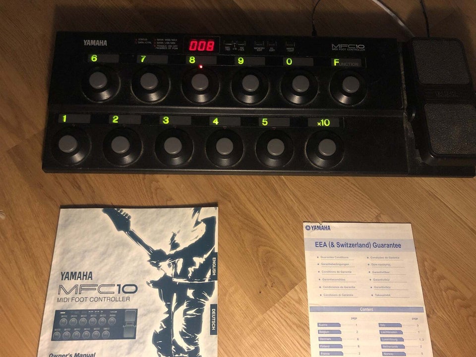 Midi Foot Controller, Yamaha MFC10