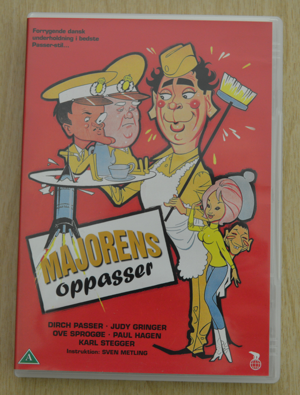 Majorens oppasser, DVD, komedie