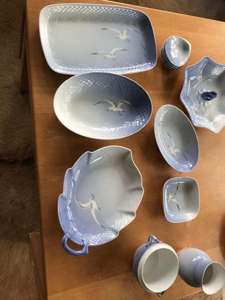 Porcelæn, Fade, Mågestel