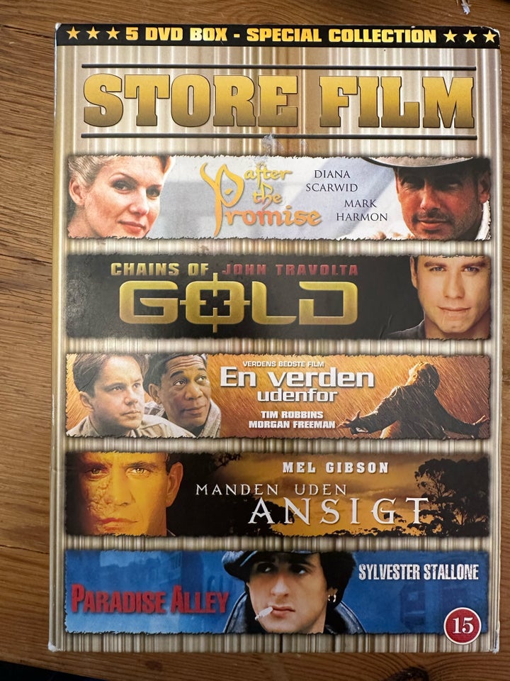 5 DVD box, DVD, drama