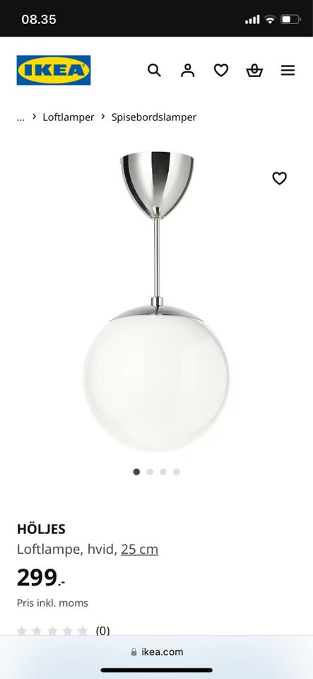 Anden loftslampe, Ikea