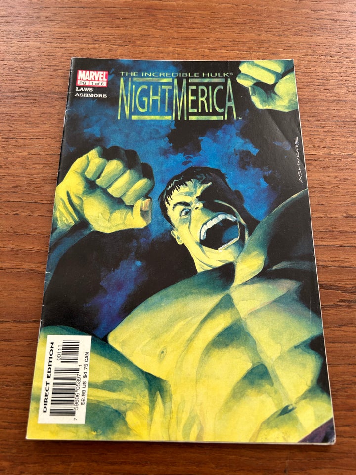 Incredible Hulk NightMerica 1 af 6 ,