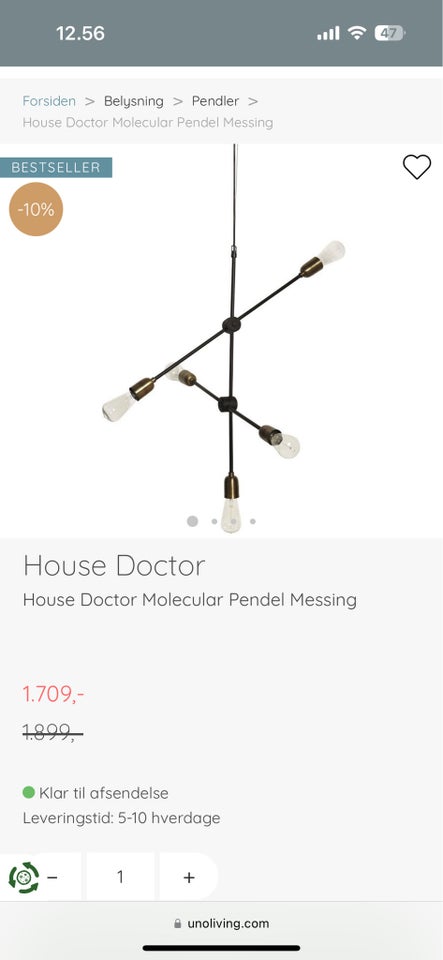 Anden loftslampe House Doctor