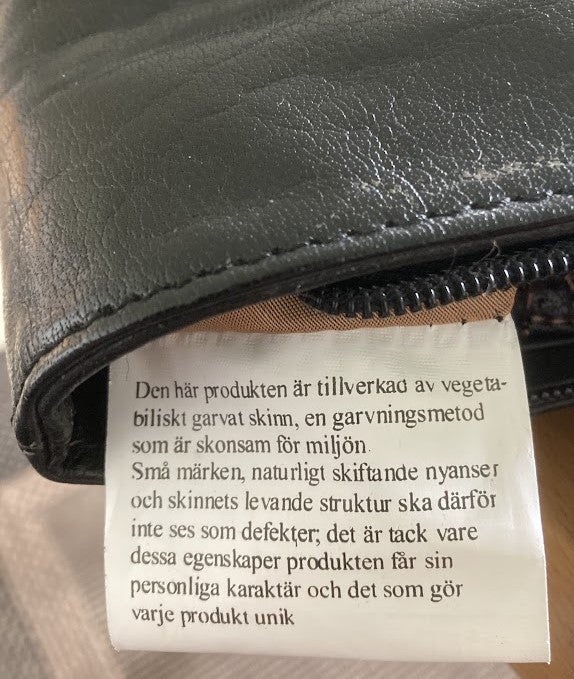 Skuldertaske, andet mærke, læder