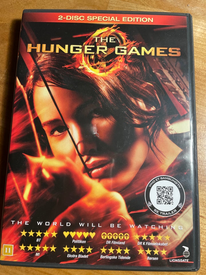 The Hunger Games, DVD, eventyr