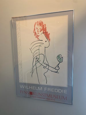 Plakat Wilhelm Freddie  b: 50 h: 70